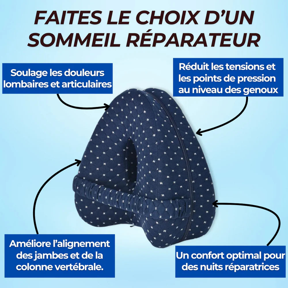 OrthoFlex™ - Coussin de genoux orthopédique
